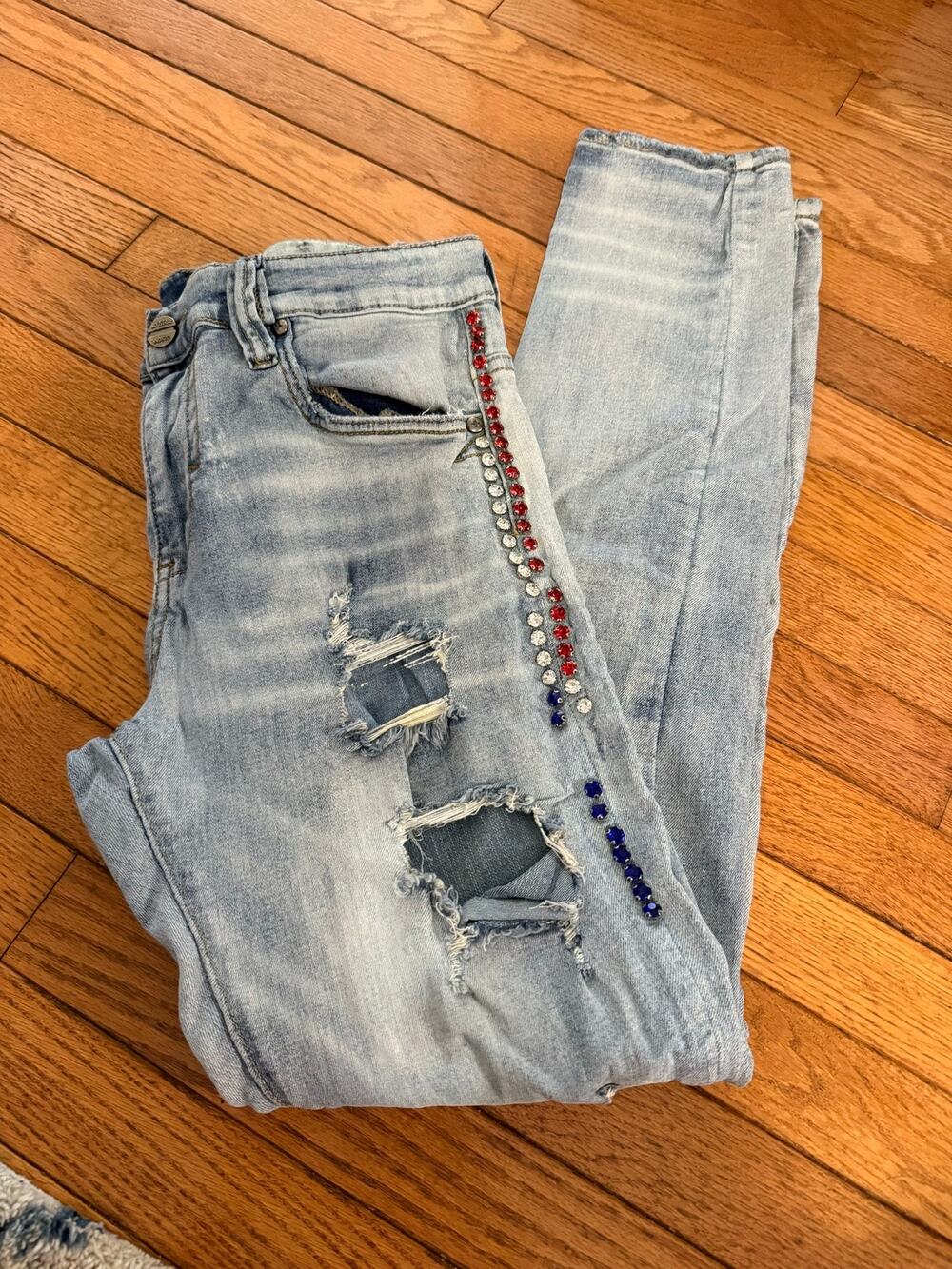 Industrial Indigo Denim Jeans